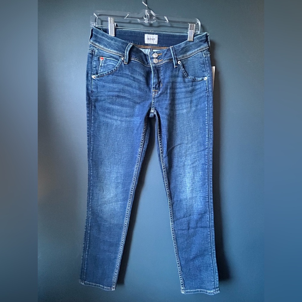 Hudson Collin Skinny Jeans | Indigo Wash | Size 26 | Classic Luxury Denim
